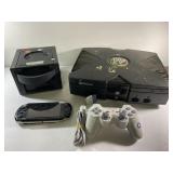 X-Box, Nintendo Game Cube gaming consoles, Sony