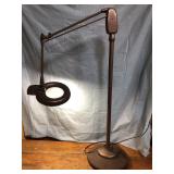 Magnifier light hobby light on stand tested and
