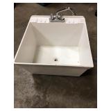 24"x24" utility sink basin