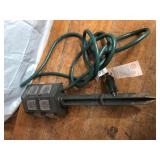 Outdoor six plug extention cord