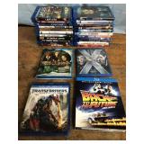 Blu-Ray DVDs-Back to the Future, Transformers more
