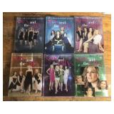 Sex and The City DVDs season 1-6