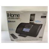 Vintage NEW iPhone Wireless Clock Radio Bluetooth
