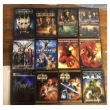 DVDs-Star Wars, Pirates of the Caribbean, Spider-