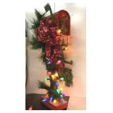 NEAT 26" tal Christmas Mailbox with lights