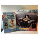 NEW Magna Screen & Car trunk organizer w/ cooler