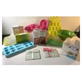 SUMMER party! Silicone ice cube trays, coasters,