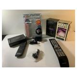 2 New book lights. Remotes and more