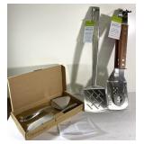 NEW Pampered Chef Bistro set & 2 new BBQ items