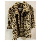 Saks Fifth Avenue, faux fur coat. Unsure on size