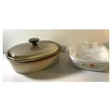 Vintage Corning Ware incl Wildflower Poppy