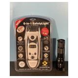 NEW 6 in 1 Safety Light & Flashlight