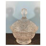Imperial Lead Crystal Poland candy dish