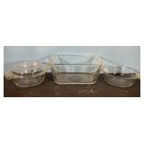 Vintage GlasBake & more refrigerator dishes