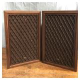 Vintage Coral BX-1001 Speakers 3-way-no wires, not