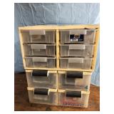 Storage container with nails screws and other