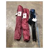 3 folding bag chairs