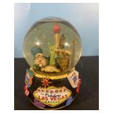 Las Vegas Musical Snow Globe- Works