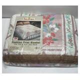 NEW Fashion Print Blanket-fits full and twin
