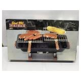 NEW Seasons Select Steel BBQ Double Hibachi Grill