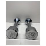 Weider 5 lb Metal Weights- No Grip