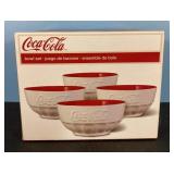 NEW Coca Cola Bowl Set