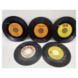 Vintage vinyl 45rpm records-