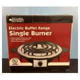 NEW Kitchen gourmet electric buffet range single
