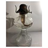 Antique  Queen Anne oil lamp base 19" tall