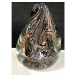 BEAUTIFUL art glass paperweight piece