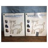 Christmas Deer Light Up Decorations for your yard