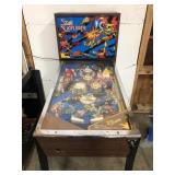 Mini Pinball machine-Star Explorer-works-not sure