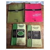 Vintage John Deere side rakes & mowers operating