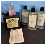 New!! La-Tee-Da effusion lamp and 3, 16 ounce