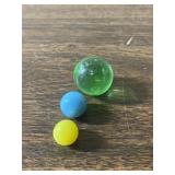 Vintage Uranium glass Marbles