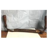 Antique Greenlee 2 handled foldable cutting tool