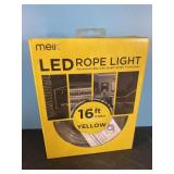 NEW LED16 ft. Yellow rope light