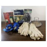 Gloves, Cables, Seat Cover, and More