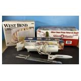 Electric Black & Decker knife & bread slicers