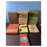 Vintage books from the 1940