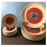 Vintage Temper-Ware by Lenox plates-stand not incl