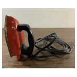 Vintage Sunny Suzy kids red iron. Untested