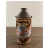5-1/2" tall vintage Falstaff can