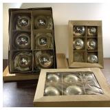 Antique Mercury Glass Christmas ornaments