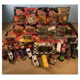 Vintage die cast cars-Nascar SEALED & other loose