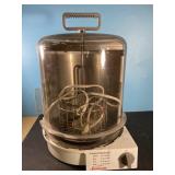 Sunbeam Carousel rotisserie-turned on when plugged