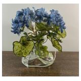 Retro glass/plastic flower decor