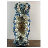 Pretty handmade blue wall decor