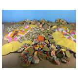 Quilt Fabric Circle Pieces