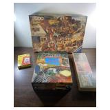 Puzzle sets and Murder Mystery Party game and Big